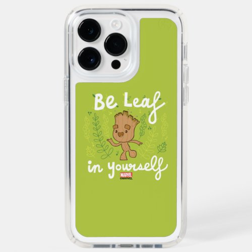 Groot Be Leaf in Yourself Speck iPhone 14 Pro Max Case