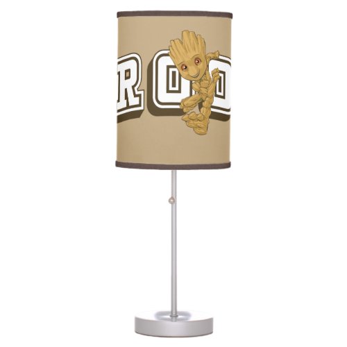 Groot Collegiate Name Graphic Table Lamp