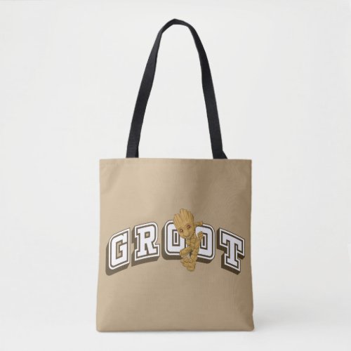 Groot Collegiate Name Graphic Tote Bag
