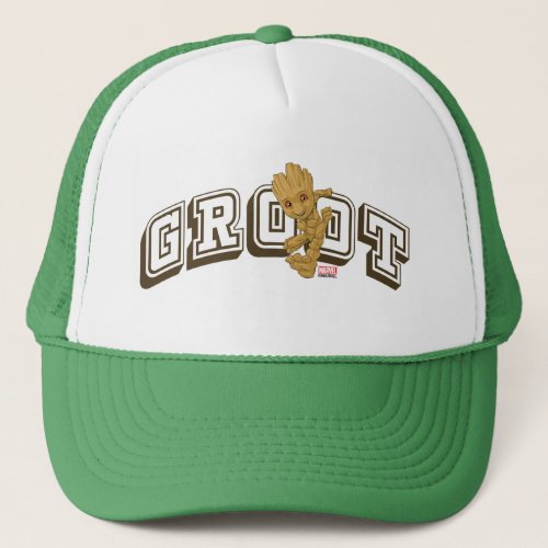 Groot Collegiate Name Graphic Trucker Hat