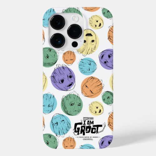 Groot Colorful Circle Pattern Case_Mate iPhone 14 Pro Case