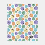 Groot Colorful Circle Pattern Fleece Blanket