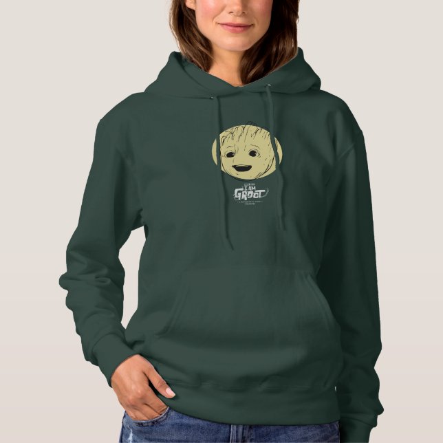 Groot Colorful Circle Pattern Hoodie (Front)