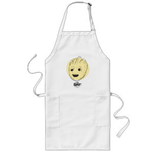 Groot Colorful Circle Pattern Long Apron