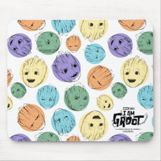 Groot Colorful Circle Pattern Mouse Pad