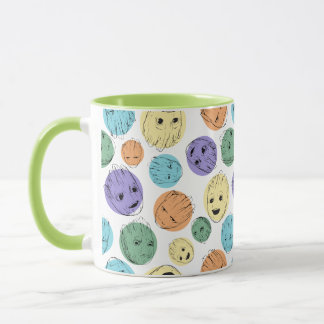 Groot Colorful Circle Pattern Mug
