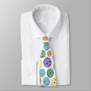 Groot Colorful Circle Pattern Neck Tie