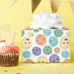 Groot Colorful Circle Pattern Wrapping Paper