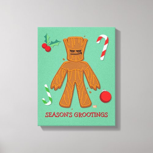 Groot Cookie Canvas Print