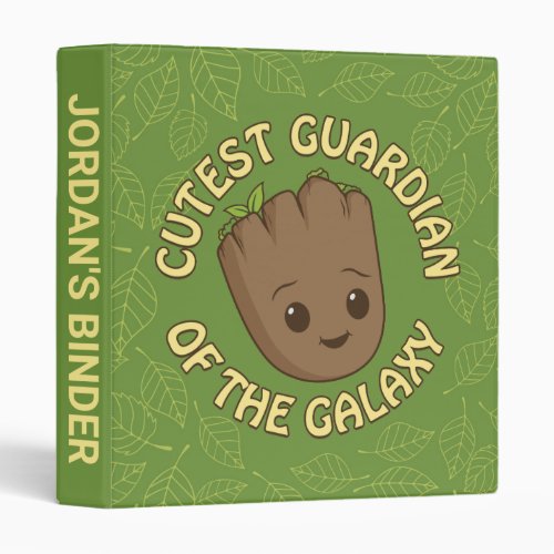 Groot _ Cutest Guardian of the Galaxy 3 Ring Binder