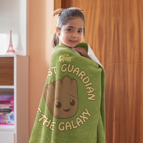 Groot _ Cutest Guardian of the Galaxy Fleece Blanket