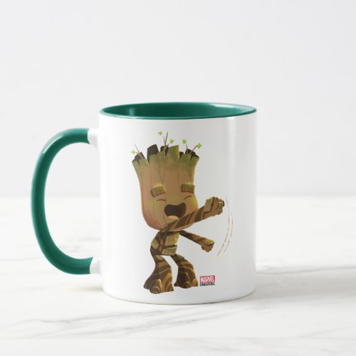 Groot Dancing Illustration Mug