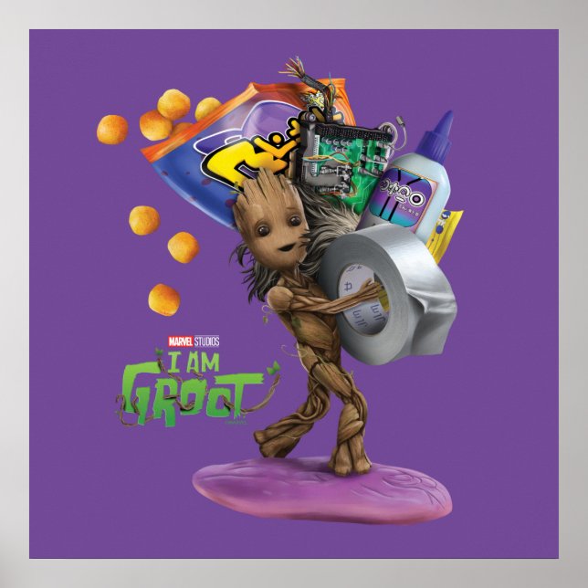 Groot DIY Project Graphic Poster (Front)