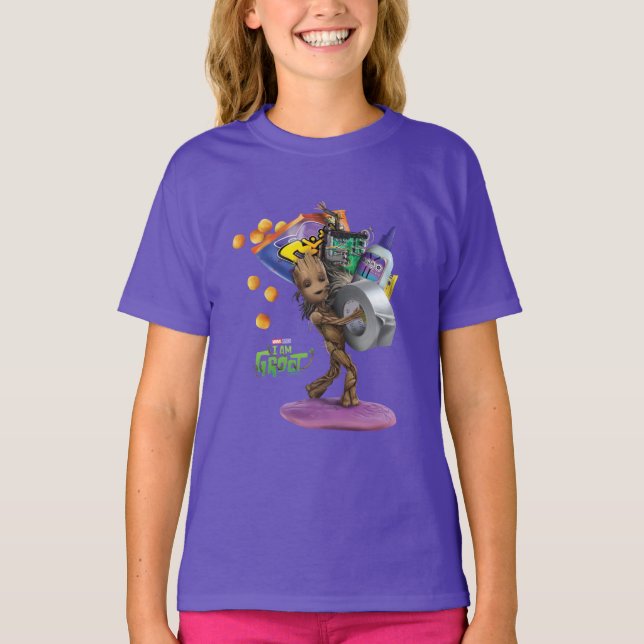 Groot DIY Project Graphic T-Shirt (Front)