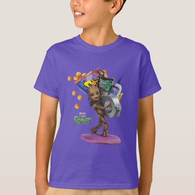 Groot DIY Project Graphic T-Shirt (Front)
