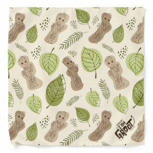 Groot Foliage Pattern Bandana