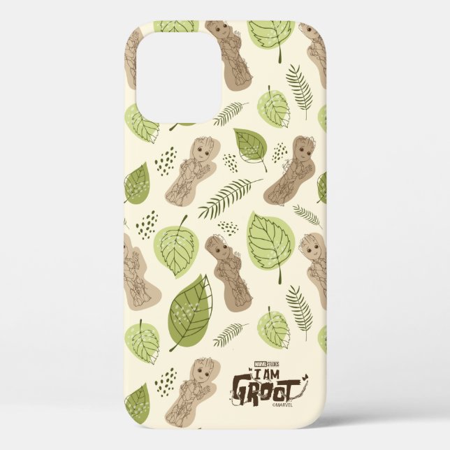 Groot Foliage Pattern Case-Mate iPhone Case (Back)
