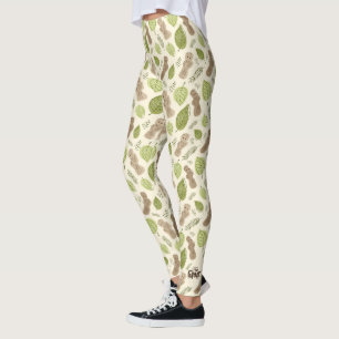 Groot Foliage Pattern Leggings