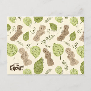 Groot Foliage Pattern Postcard