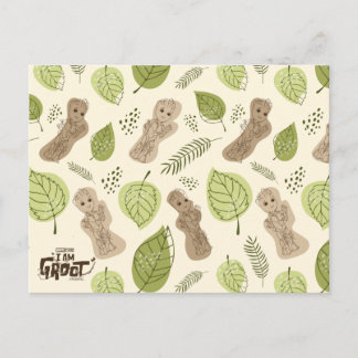 Groot Foliage Pattern Postcard