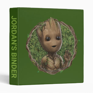 Groot Framed Badge 3 Ring Binder