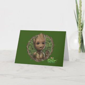 Groot Framed Badge Card