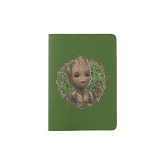 Groot Framed Badge Passport Holder