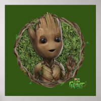 Groot Framed Badge