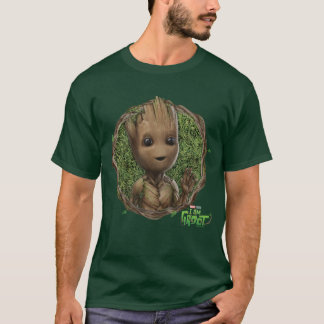 Groot Framed Badge T-Shirt