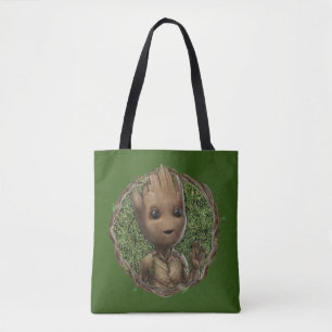 Groot Framed Badge Tote Bag