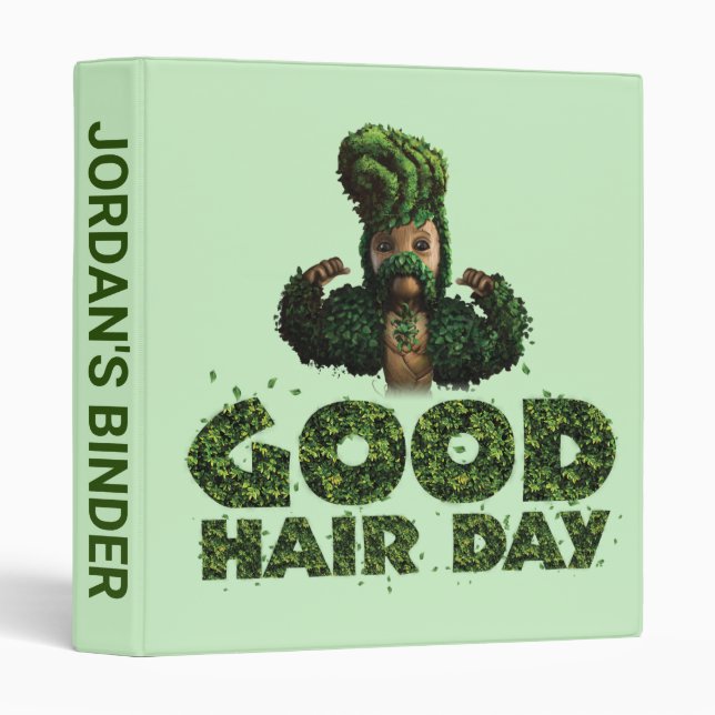 Groot - Good Hair Day 3 Ring Binder (Front/Spine)