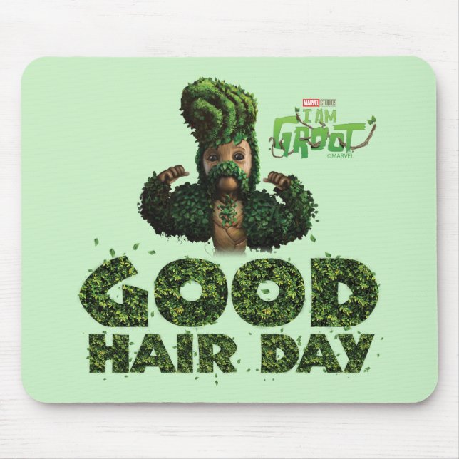 Groot - Good Hair Day Mouse Pad (Front)
