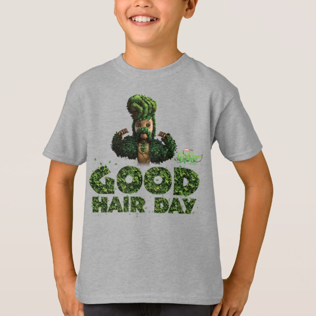 Groot - Good Hair Day T-Shirt (Front)