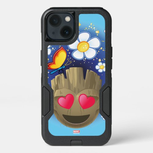 Groot In Love Emoji iPhone 13 Case