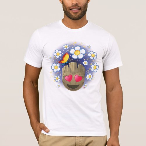 Groot In Love Emoji T_Shirt