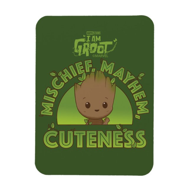 Groot - Mischief, Mayhem, Cuteness Magnet (Vertical)