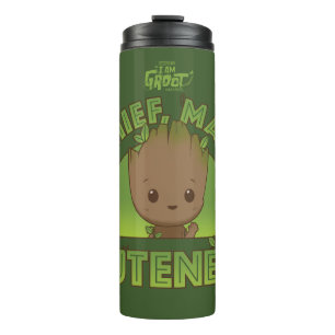 Groot - Mischief, Mayhem, Cuteness Thermal Tumbler