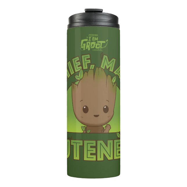 Groot - Mischief, Mayhem, Cuteness Thermal Tumbler (Front)