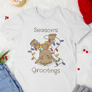 Groot Tangled in Holiday Lights T-Shirt