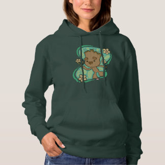 Groot with Yellow Flowers Hoodie