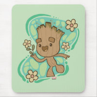 Groot with Yellow Flowers