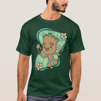 Groot with Yellow Flowers T-Shirt
