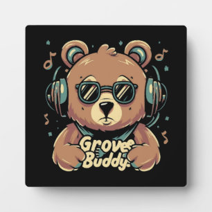 Groove buddy plaque