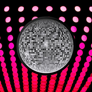 Groove in Style: Retro Disco Ball Button