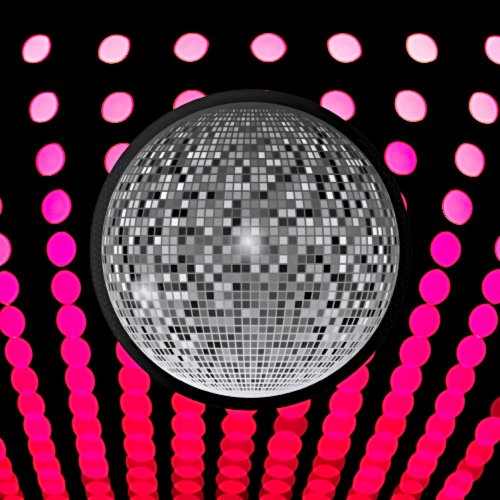 Groove in Style Retro Disco Ball Button