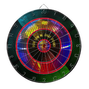 Groove in Style with Our Spin Me Right Round Dart Board