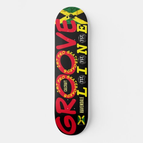 GROOVE LINE  8 14 Skateboard Deck