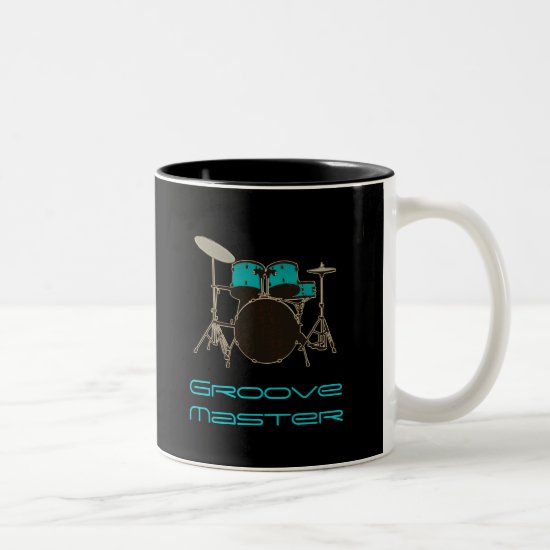 Groove Master Drummer ~ Drums and Music Mug