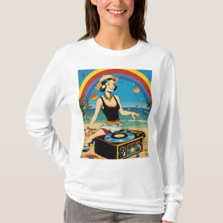 Groove Queen: Music Lover T-shirt for Women