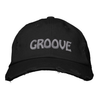 GROOVE SILVER EMBROIDERED BASEBALL CAP